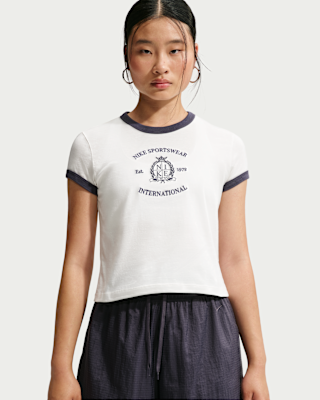 Nike Sportswear Women's Ringer T-Shirt. Nike JP